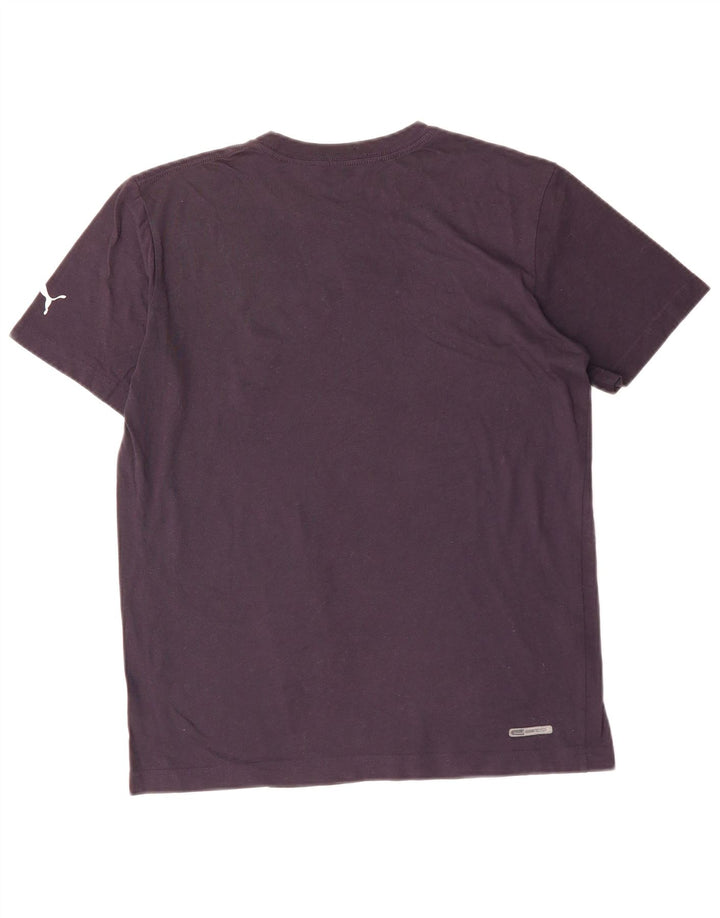 PUMA Camiseta gráfica para hombre Top Small Azul marino Algodón