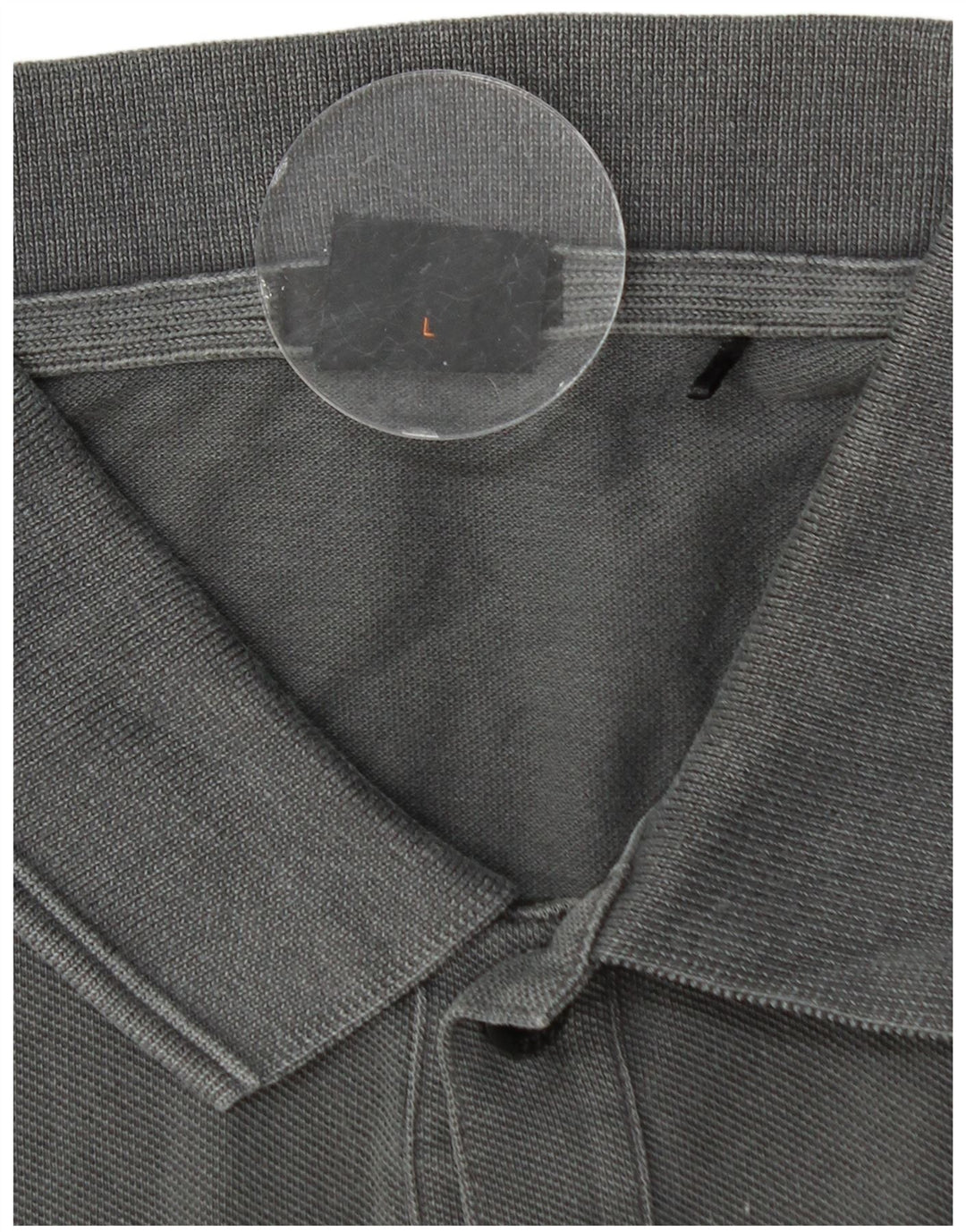 HUGO BOSS Polo ajustado para hombre Gris grande