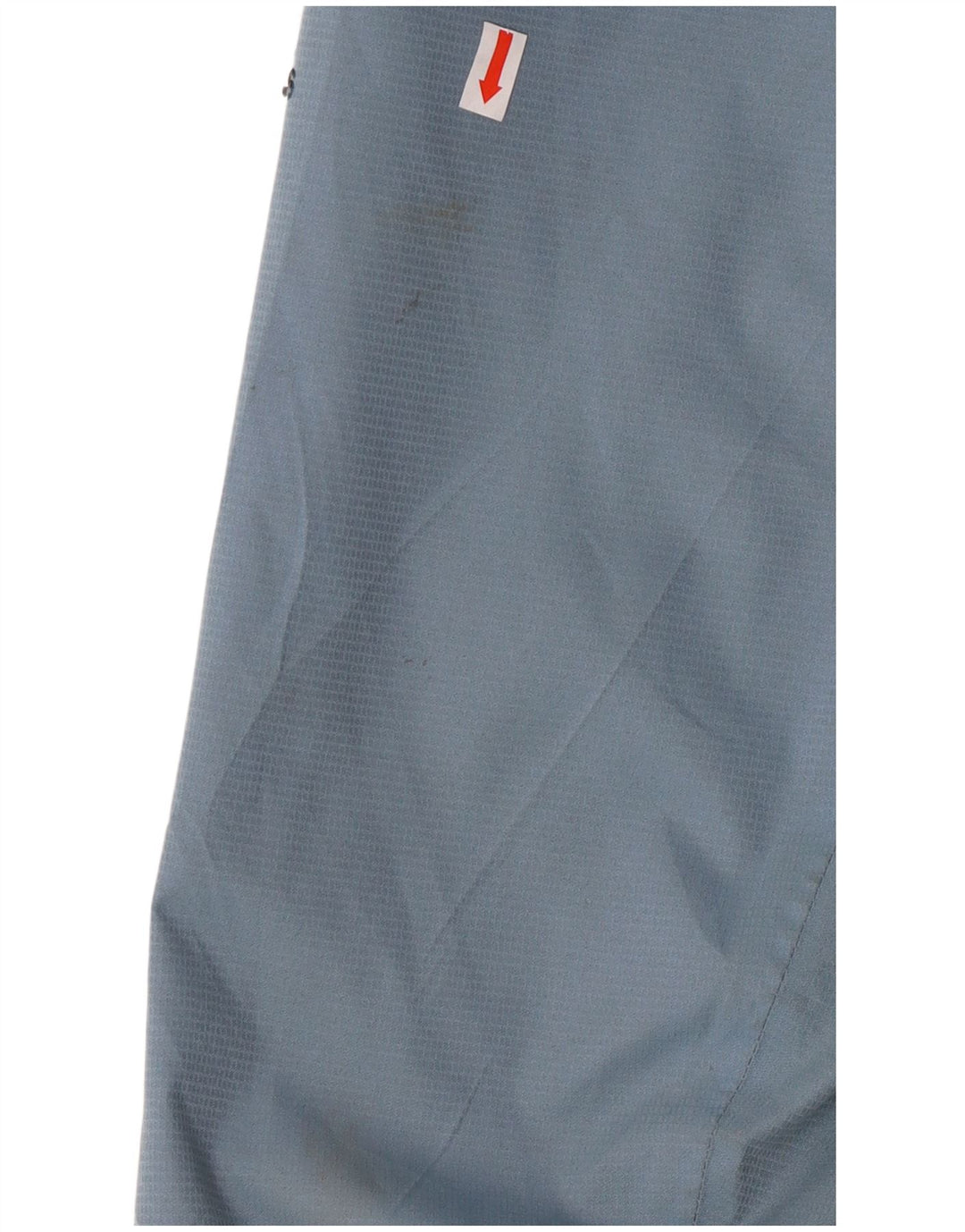 Adidas Chaqueta impermeable con capucha para mujer UK 44 Poliéster azul medio