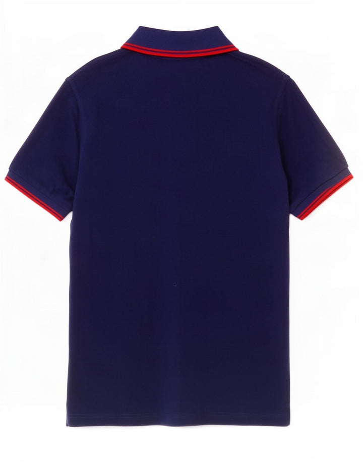 Fred Perry Polo Slim Fit Para Hombre Algodón Azul Marino Pequeño