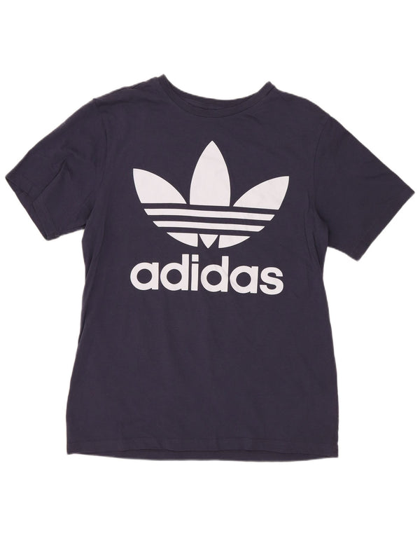 Adidas Camiseta Gráfica Niño Top 15-16 Años Azul Marino Algodón