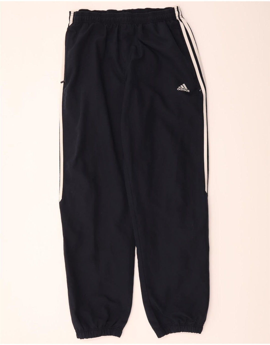 Adidas Hombre Pantalones De Chándal Joggers Grande Azul Marino Poliéster