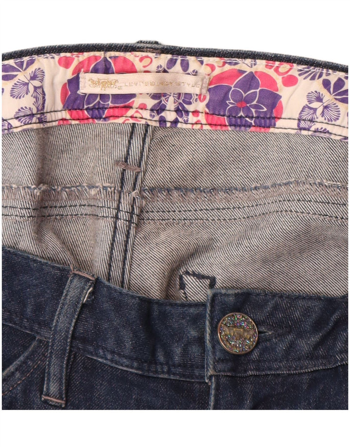 Vaqueros Levi's Mujer Slim W32 L30 Azul Marino