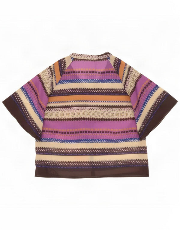 Debenhams Blusa camisera de manga corta para mujer UK 44 Large Multicolor