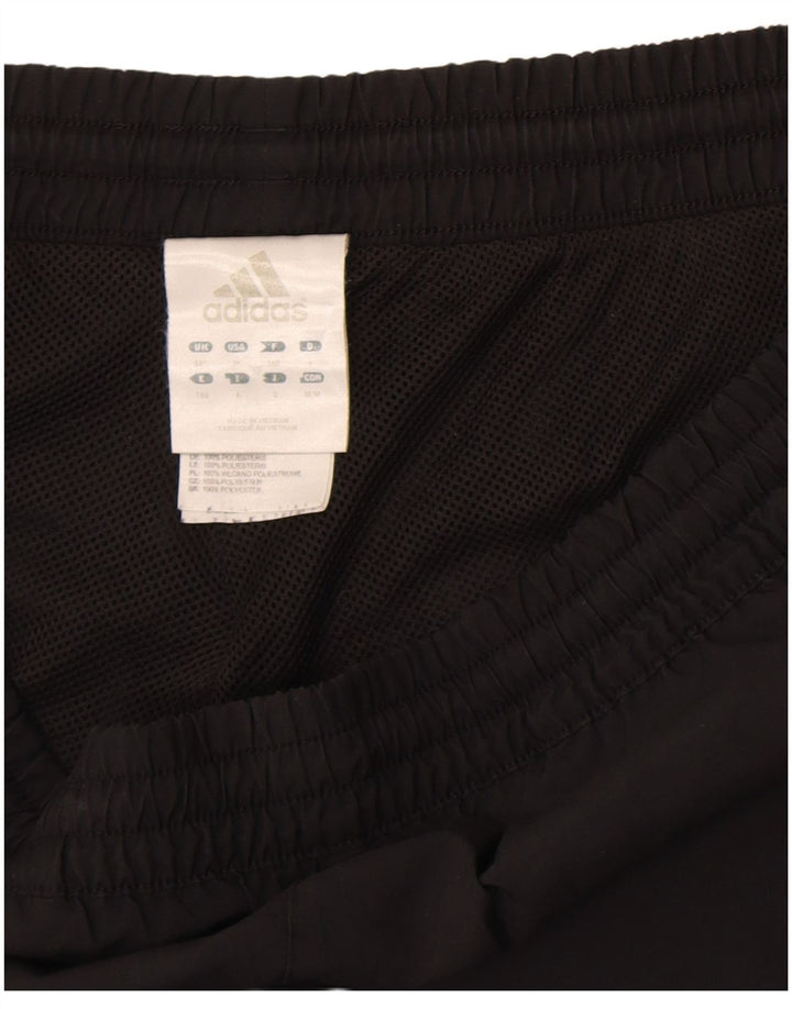Adidas - Pantalones cortos deportivos para hombre, talla grande, color negro, poliéster