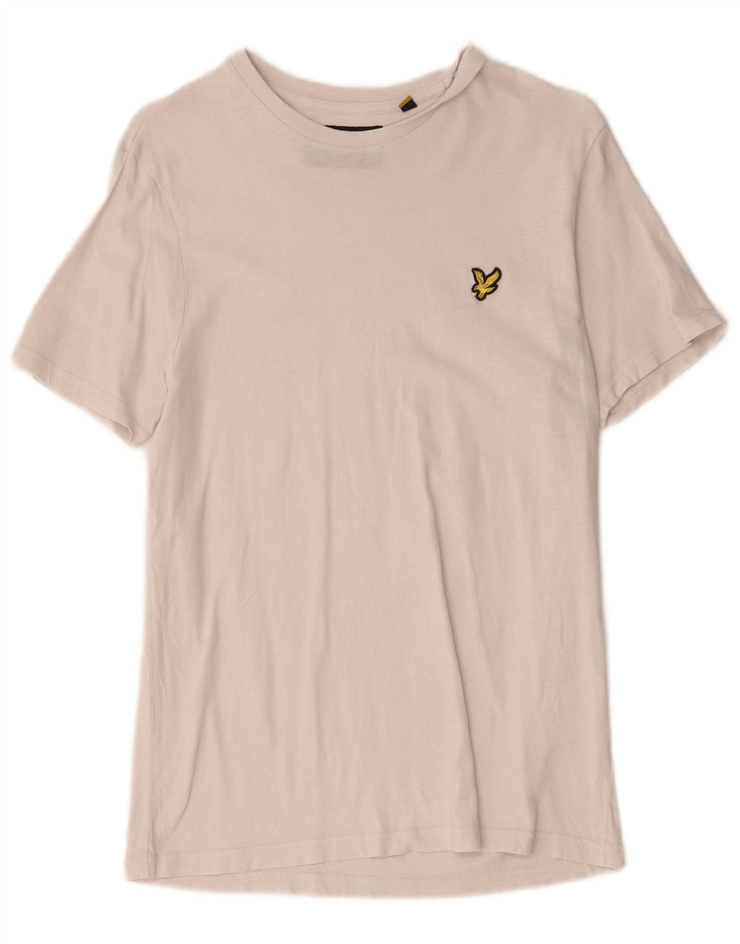 Lyle & Scott - Camiseta para hombre, talla pequeña, algodón blanco