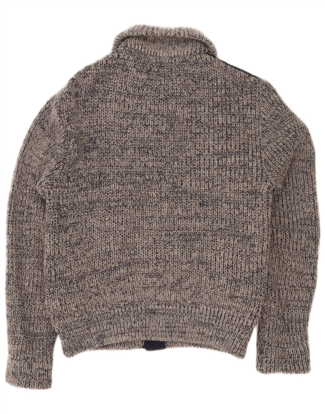 Mark Astor - Cárdigan para hombre, talla pequeña, poliacrílico moteado en azul marino