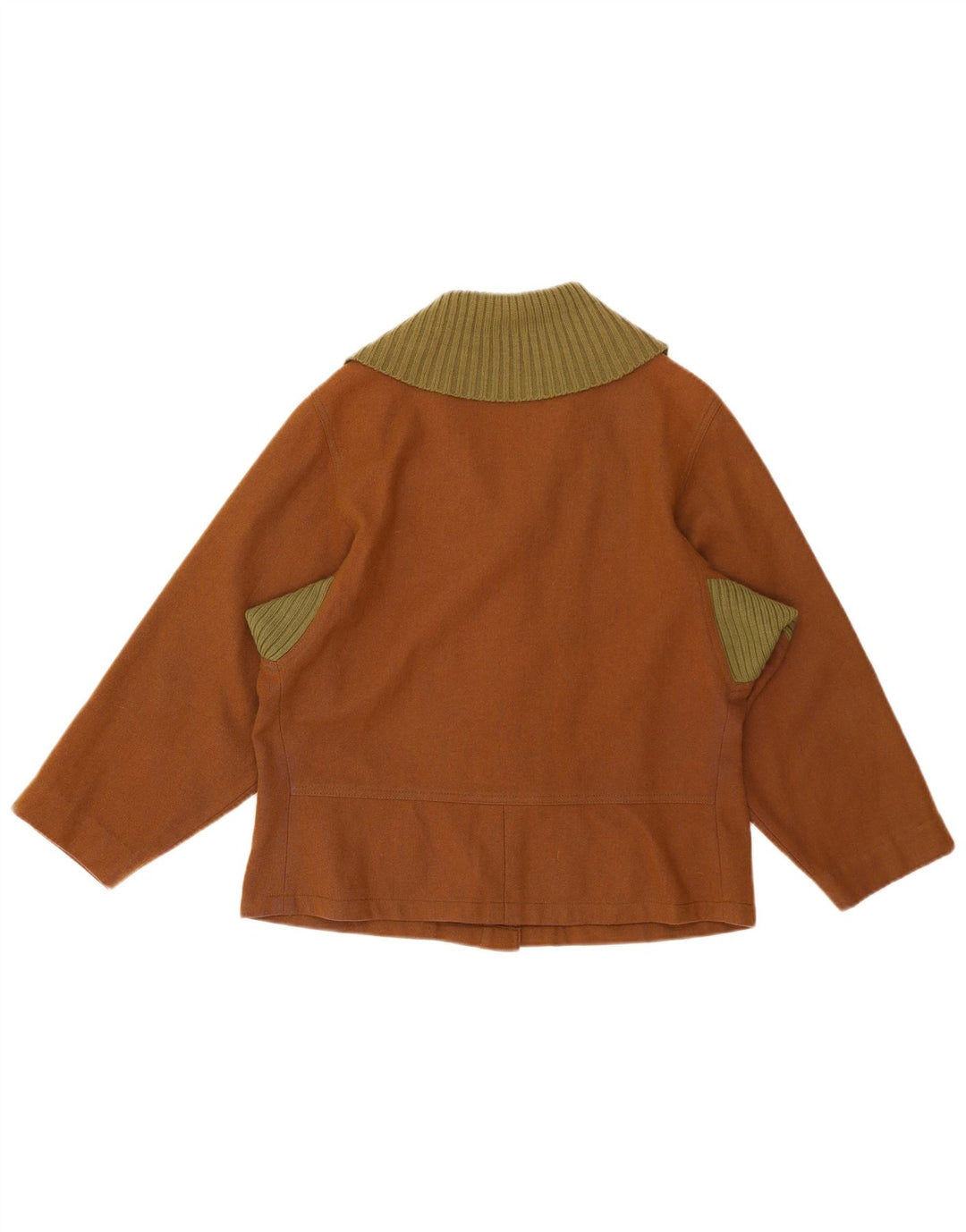 Vintage mujer Blazer chaqueta Reino Unido 16 marrón grande