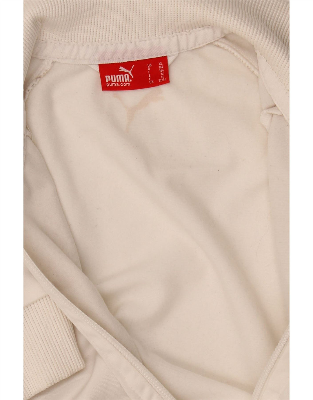 Puma Chaqueta de chándal para niña 13-14 años Blanco