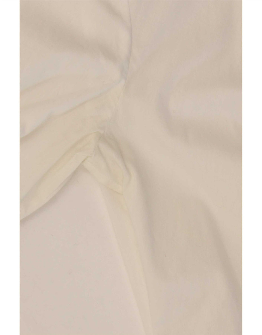 Max&Co. Blusa camisera con volantes en la parte delantera para mujer UK 44 Algodón blanco mediano