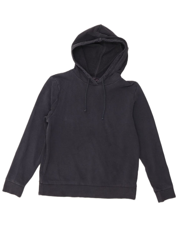Marks & Spencer Sudadera con capucha para mujer UK 10 Small Black Cotton