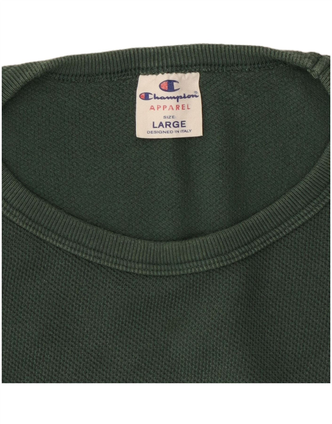 CHAMPION Sudadera tipo jersey para hombre verde grande