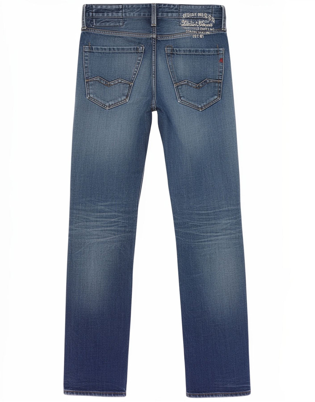 Replay Vaqueros ajustados Waitom para hombre W29 L32 Algodón azul