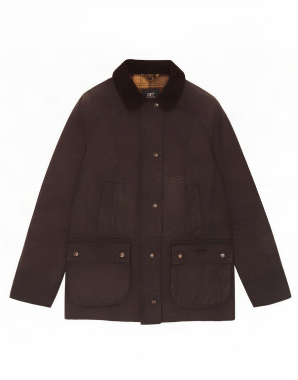 Barbour Chaqueta de algodón encerado para mujer Reino Unido 10 Small Brown