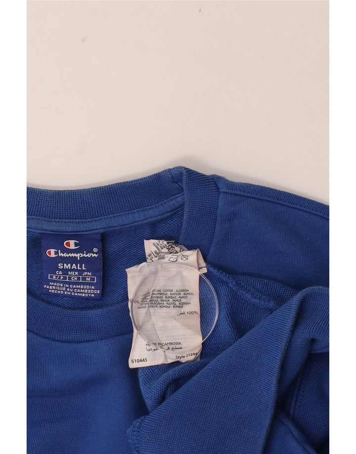 Champion Sudadera Gráfica para Hombre Jersey Pequeño De Algodón Azul