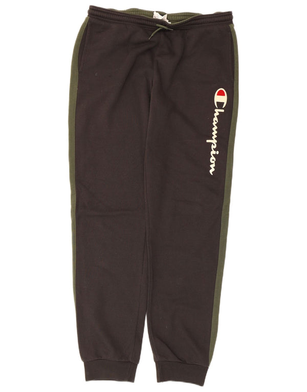 Champion Pantalones de chándal para niños Joggers 15-16 años 2XL Negro Colorblock