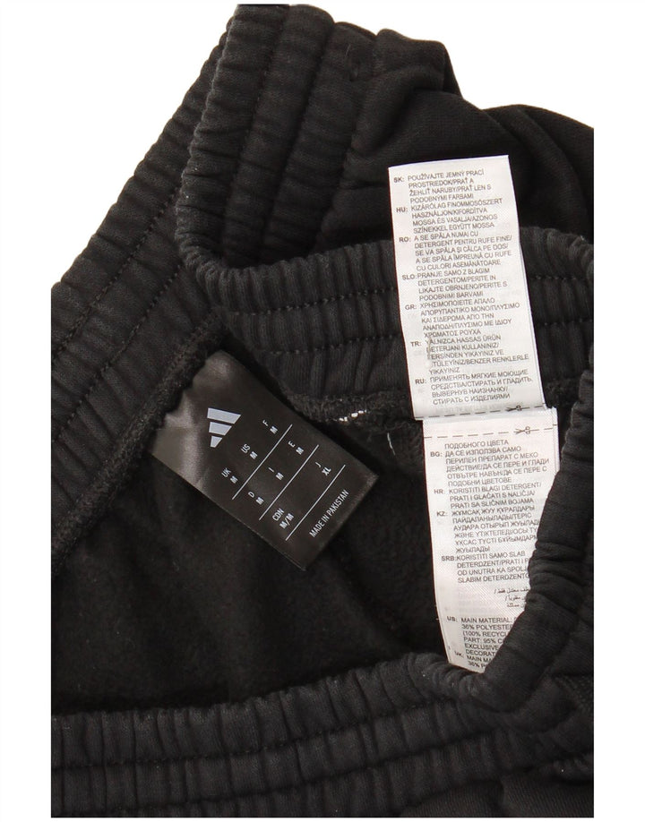 Adidas Hombre Pantalones De Chándal Joggers Medium Negro Algodón