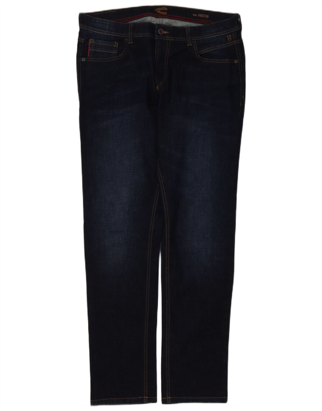 CAMEL ACTIVE Vaqueros ajustados Houston para hombre W36 L34 Algodón azul marino