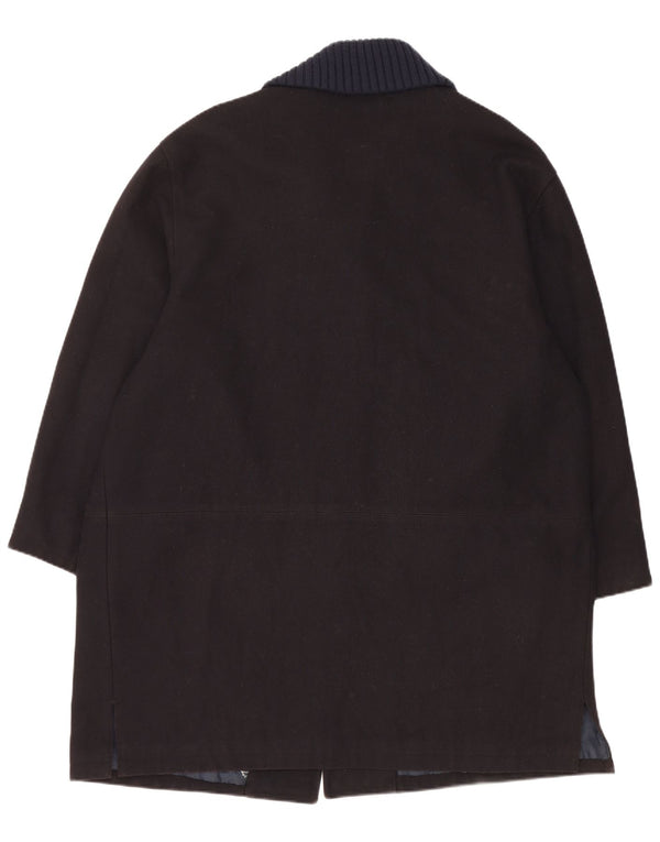 Paul & Shark Abrigo para hombre UK 42 XL Lana azul marino