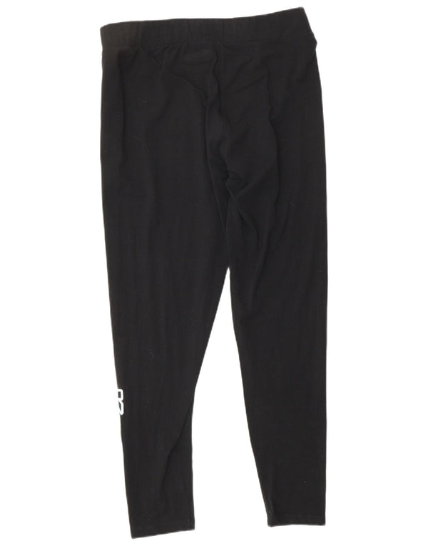 KAPPA Leggings gráficos para mujer UK 40 XL Algodón negro