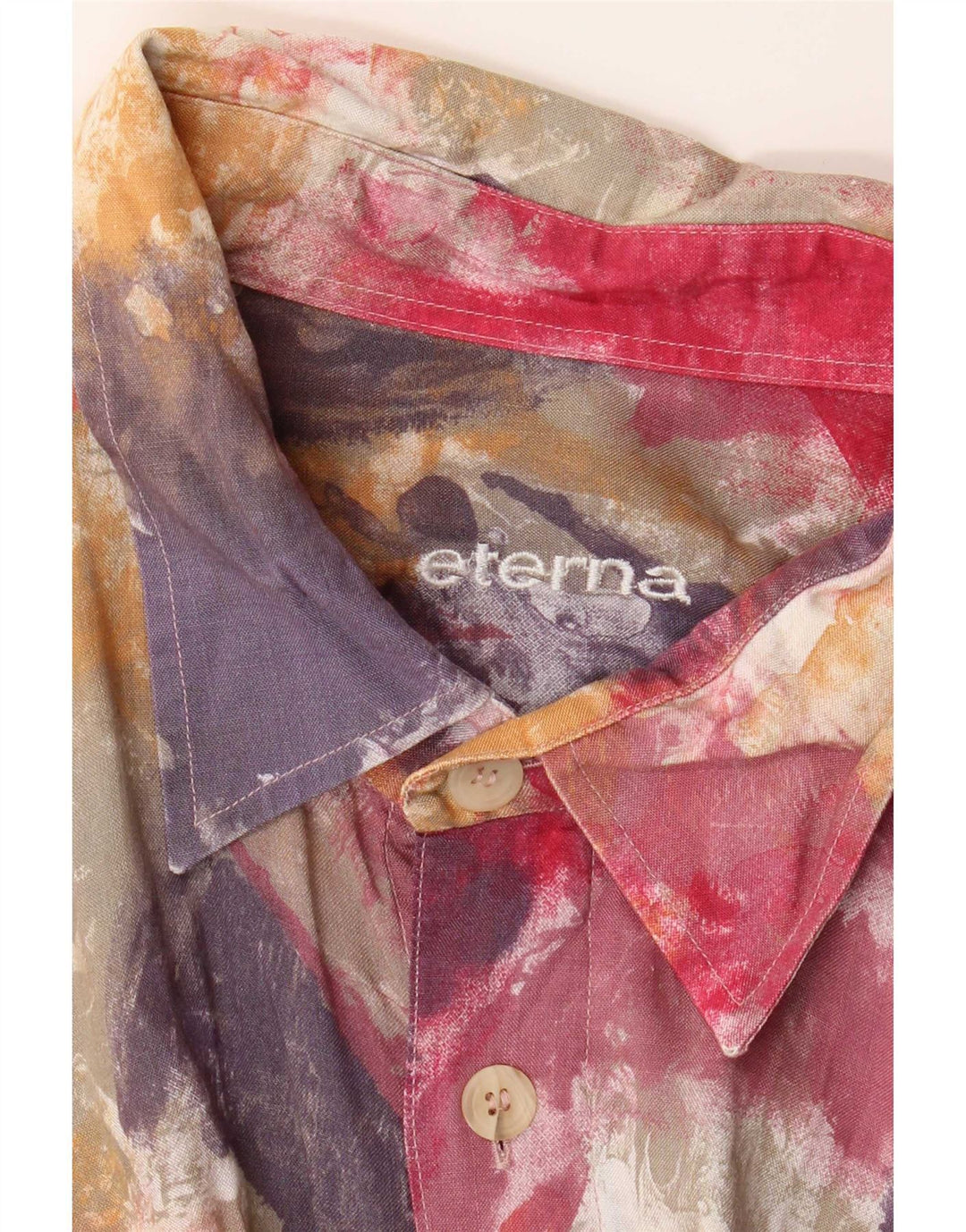Eterna Camisa Manga Corta Hombre 2XL Tie Dye Multicolor