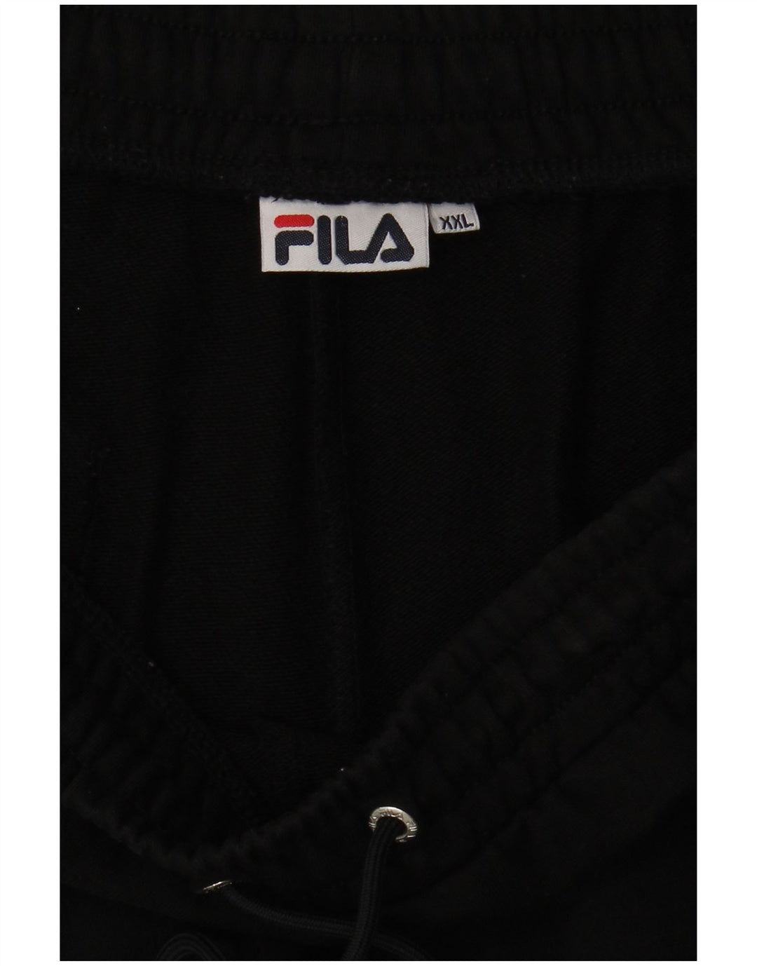 FILA Pantalones cortos deportivos gráficos para hombre 2XL Negro
