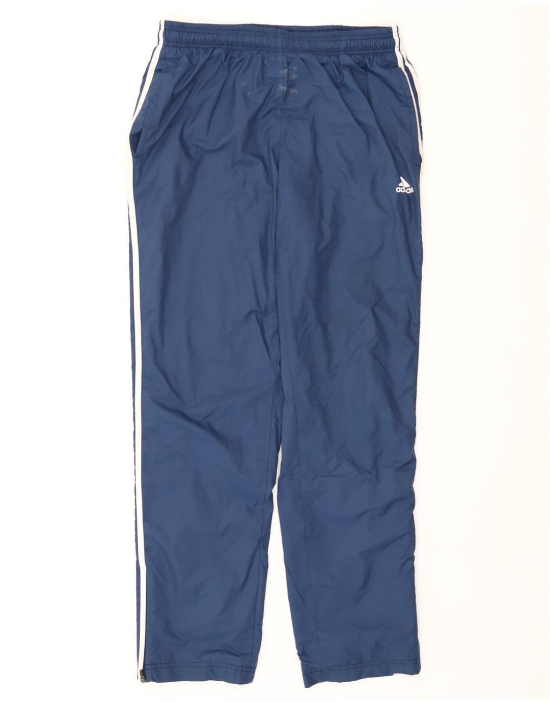 Adidas - Pantalón de chándal para hombre, talla grande, nailon azul marino