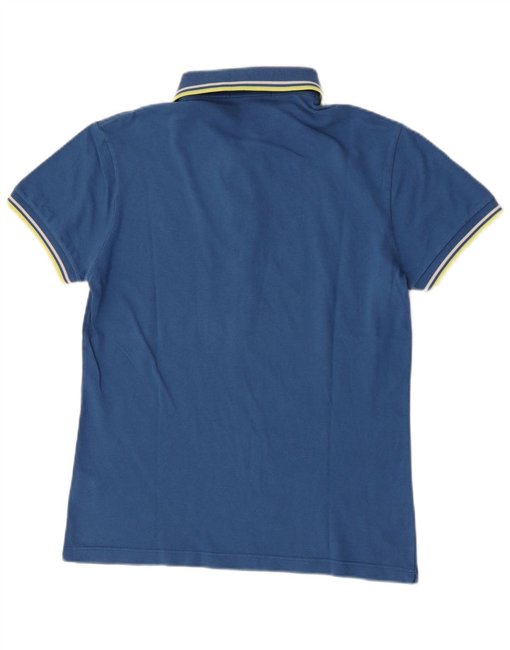 Fred Perry Hombre Polo Ligero Y Elástico De Algodón A Rayas Azul Medio
