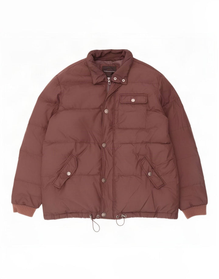 Sergio Tacchini Chaqueta acolchada hombre IT 52 XL Poliamida marrón