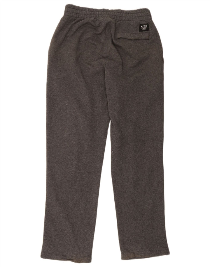 Nike - Pantalón de chándal para hombre, talla pequeña, algodón gris