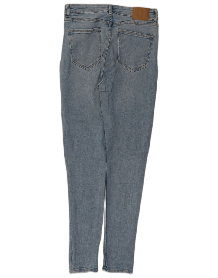 ZARA Mujer Vaqueros Skinny EU 40 Medium W30 L29 Azul