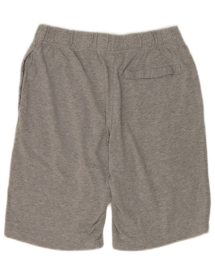 NIKE Pantalones cortos deportivos para mujer UK 10 Small Grey Moteado