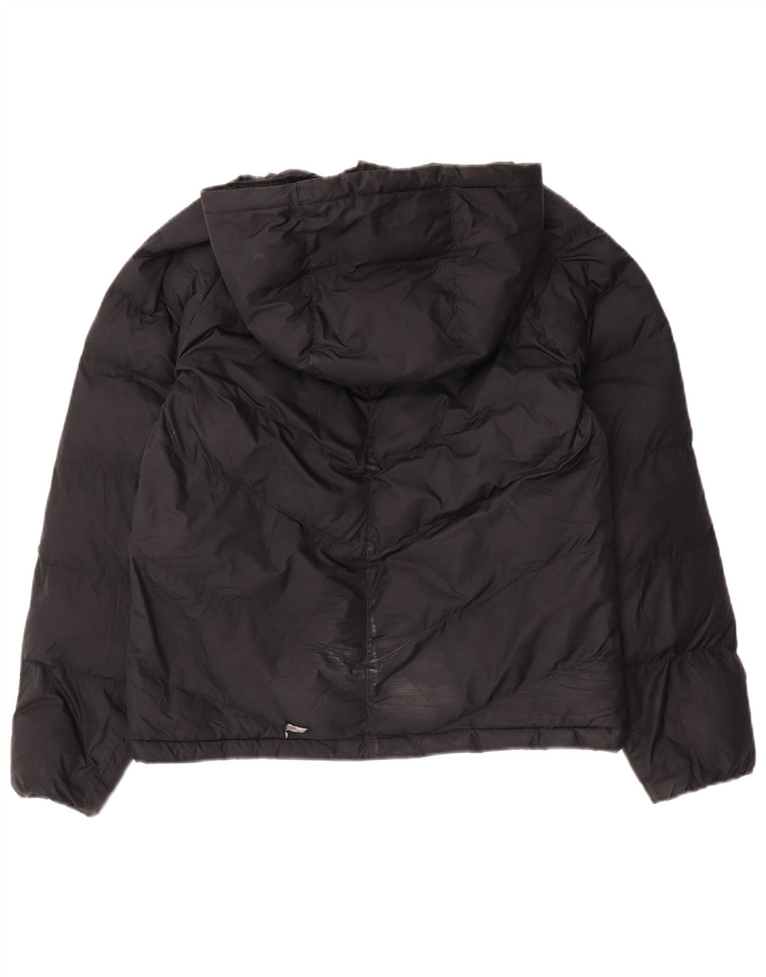 Nike Chaqueta acolchada con capucha para niños 12-13 años Grande Poliéster negro
