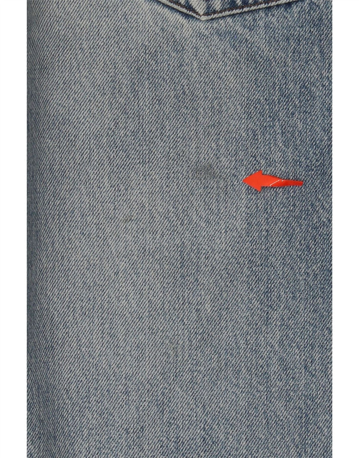 LACOSTE Vaqueros rectos para hombre W34 L34 Azul