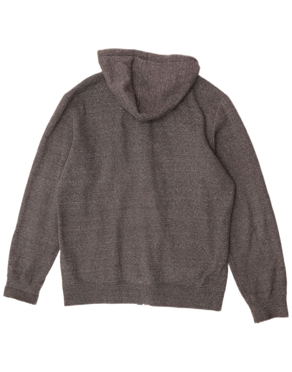 Champion Sudadera con capucha y cremallera para hombre XL Gris Colorblock Algodón