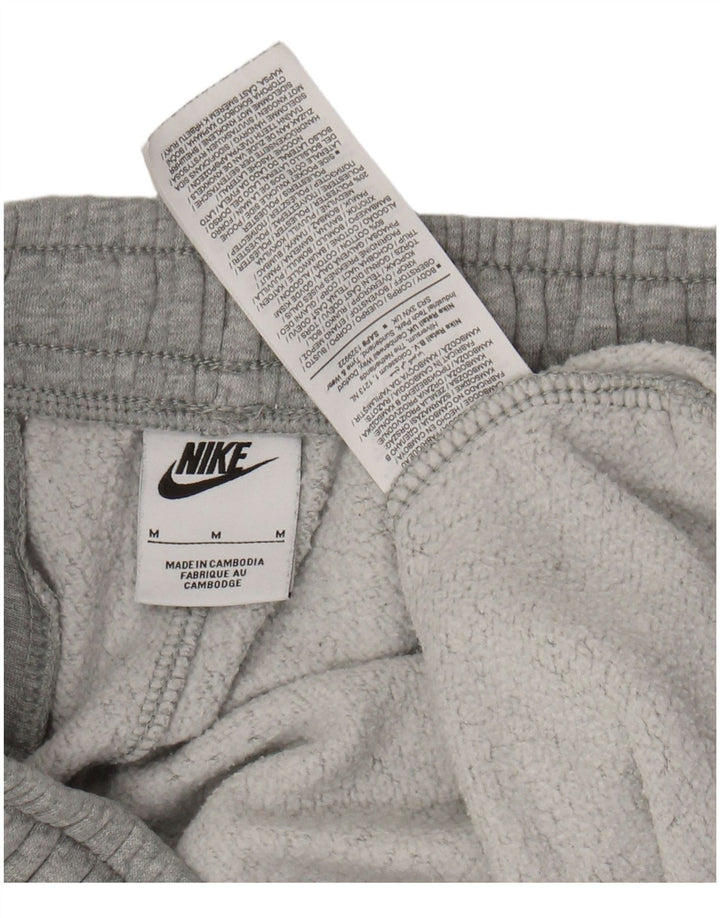 NIKE Hombre Pantalones de Chándal Joggers Gris Medio Algodón