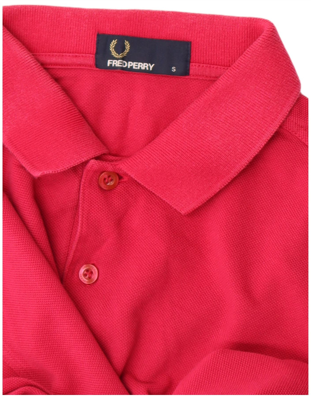 Fred Perry Polo para mujer UK 10 Small Pink