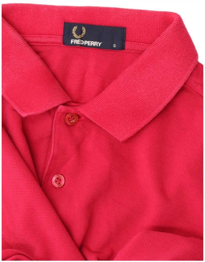 Fred Perry Polo para mujer UK 10 Small Pink