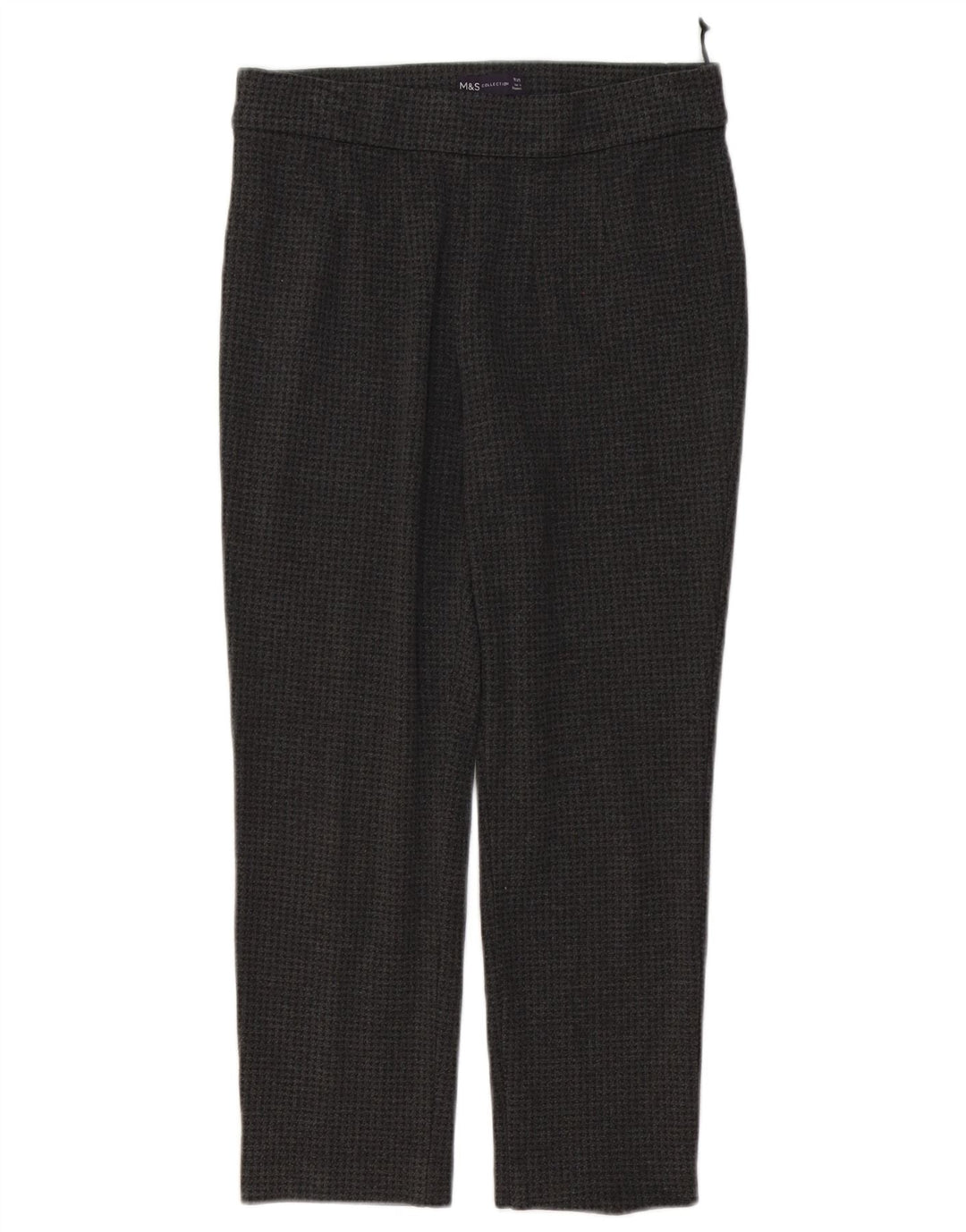 Leggings para mujer Marks & Spencer UK 10 Small W28 L23 Gris pata de gallo