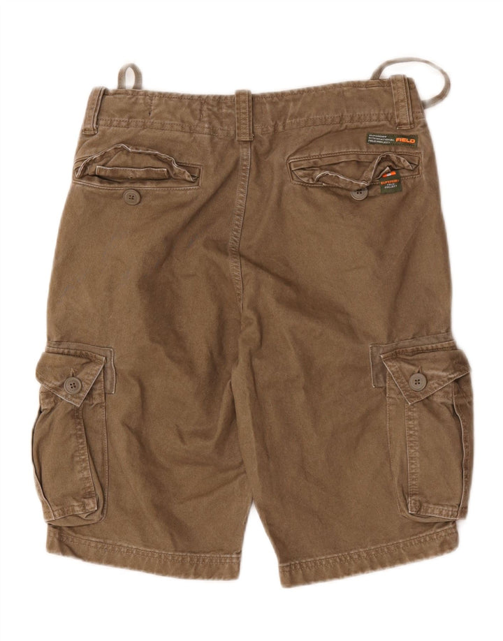 Superdry Shorts Cargo Para Hombre W29 Small Marrón Algodón