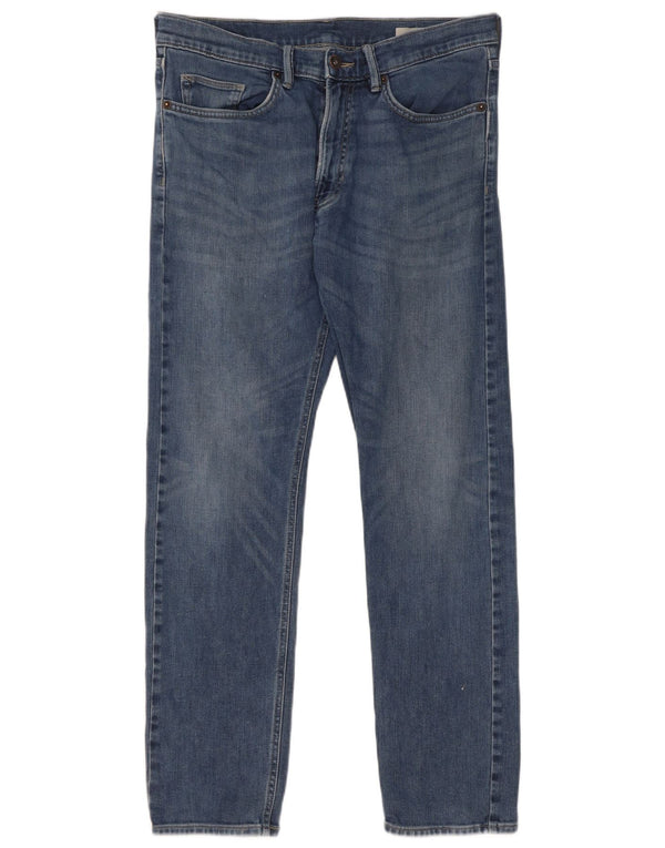 Marks & Spencer Vaqueros ajustados para hombre W34 L31 Azul