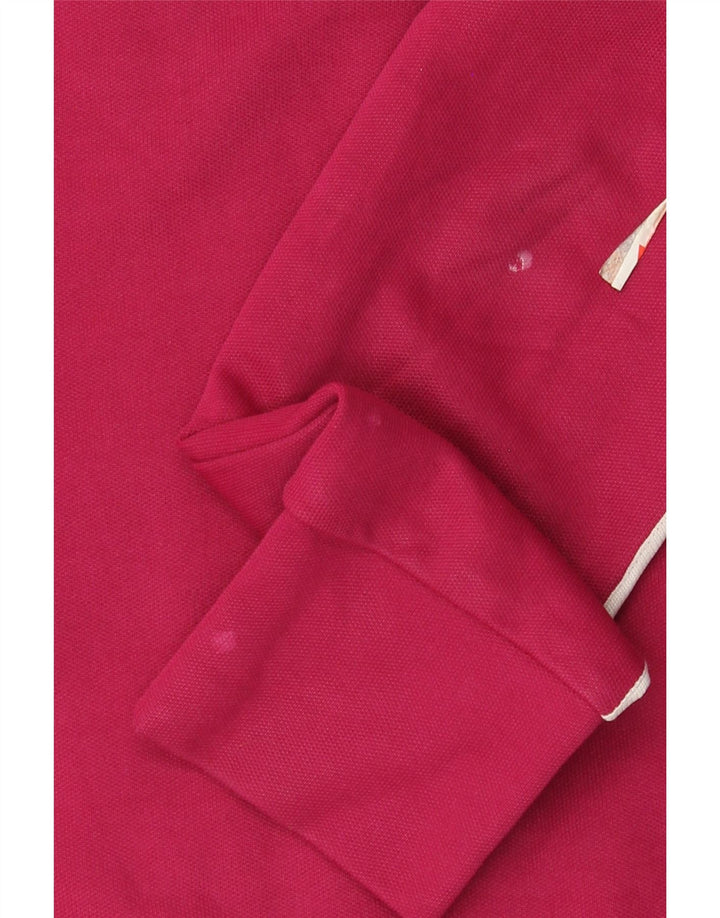 Adidas - Chaqueta de chándal para mujer IT 40 Small Pink Colourblock Cotton