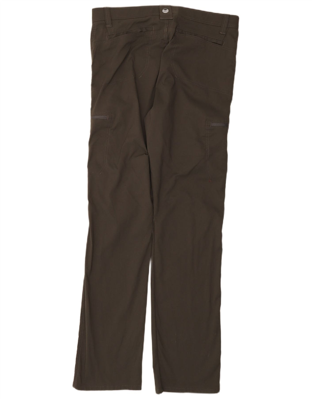 WRANGLER Pantalones cargo rectos para hombre W36 L34 Nylon gris