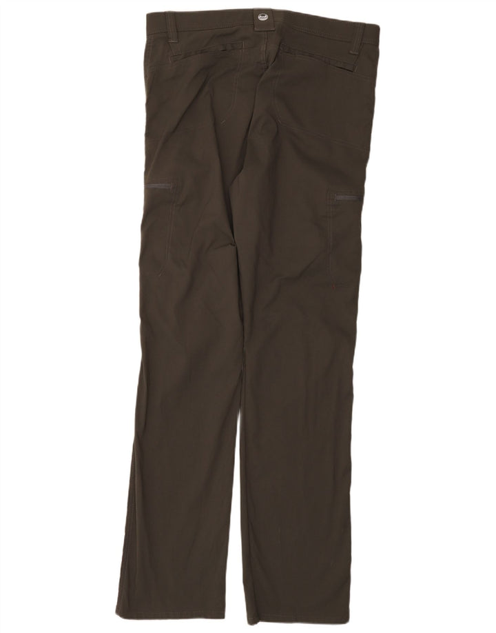 WRANGLER Pantalones cargo rectos para hombre W36 L34 Nylon gris
