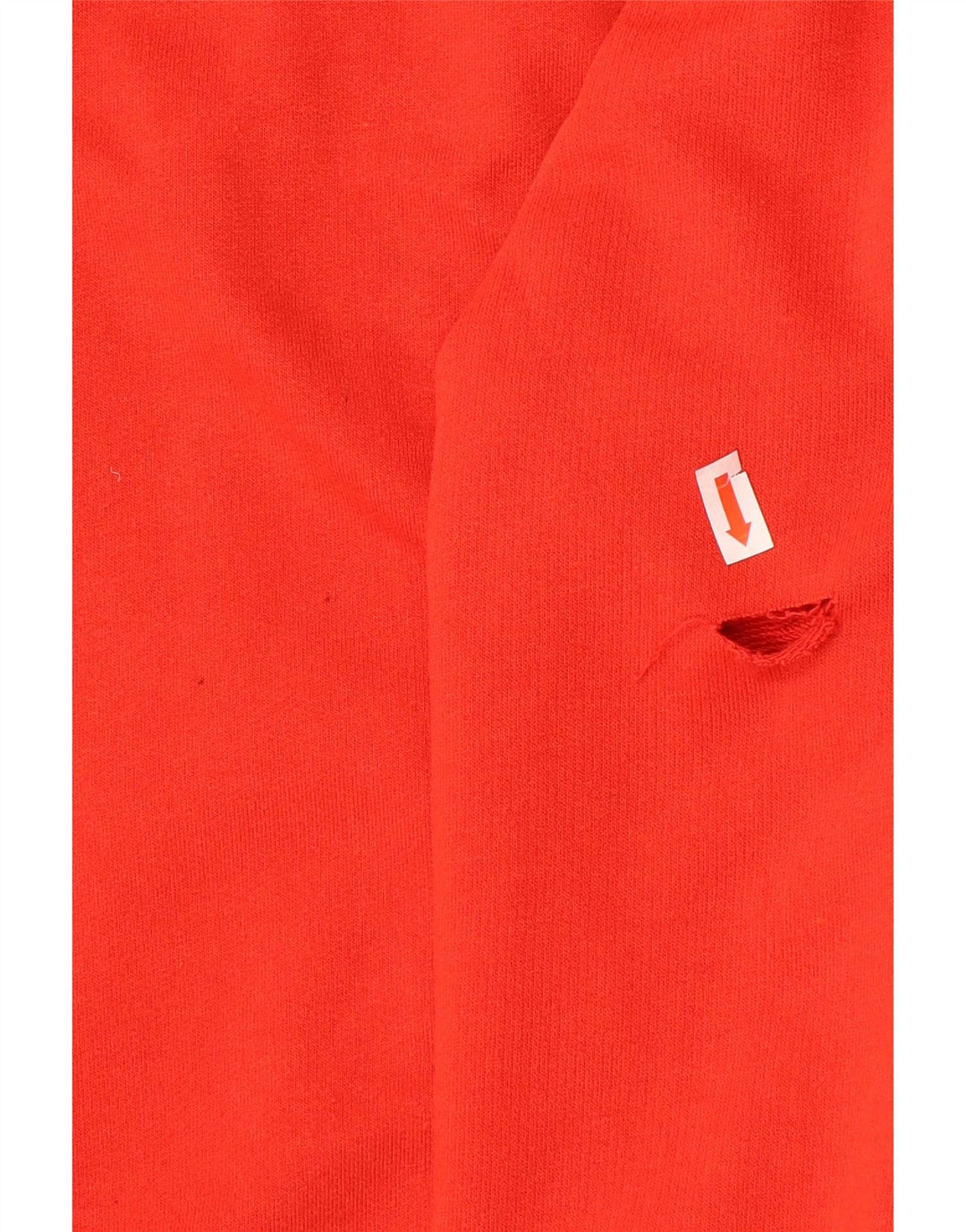 Kappa Hombre Sudadera Con Cremallera Y Cuello Jumper XL Algodón Rojo