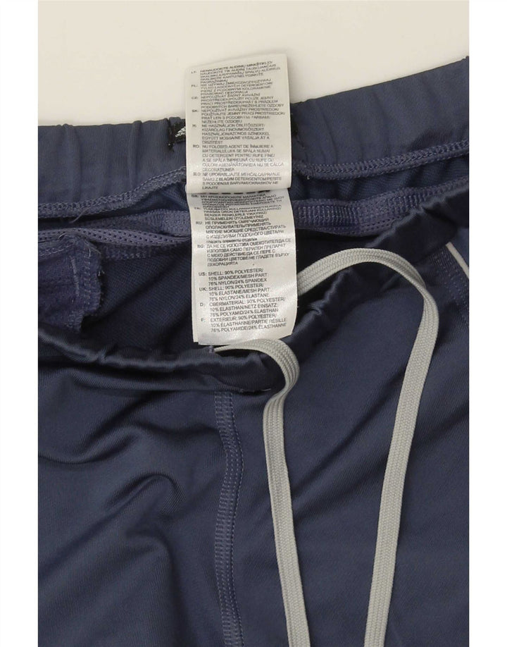 Adidas Women's Response Capri Leggings UK 12 Medio Azul Marino Poliéster
