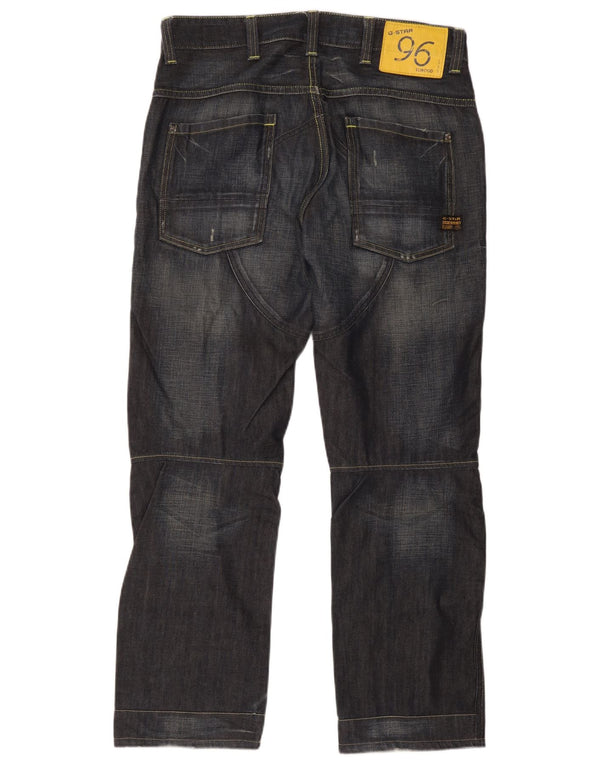 Vaqueros rectos G-Star Elwood para hombre W34 L30 Algodón azul marino