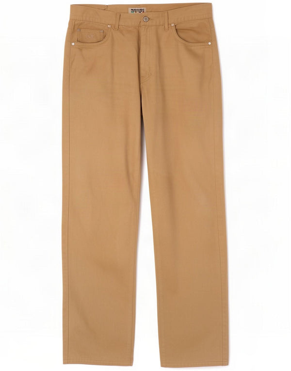 Pantalones casuales rectos para hombre Missoni IT 52 XL W34 L32 Algodón beige