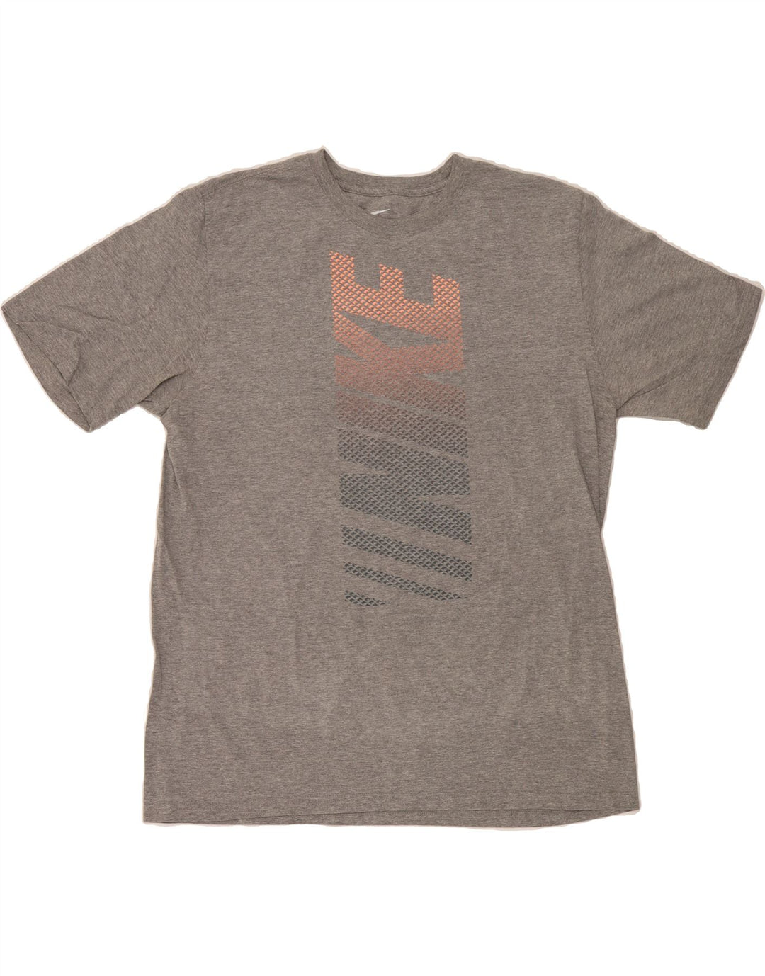 NIKE Mens Regular Fit Graphic T-Shirt Top XL Grey Cotton Vintage Nike and Second-Hand Nike from Messina Hembry 