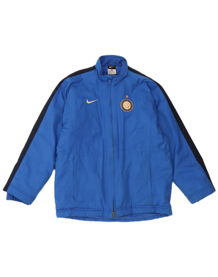 Nike - Chaqueta cortavientos Inter Milan para niños (8-9 años), color azul pequeño